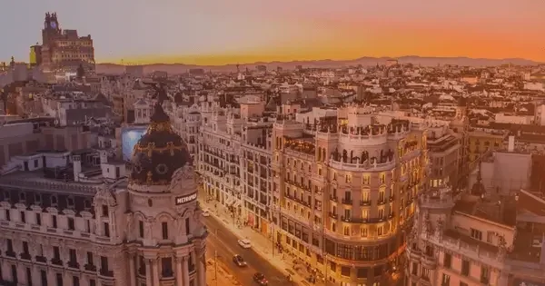 barcelona city downtown