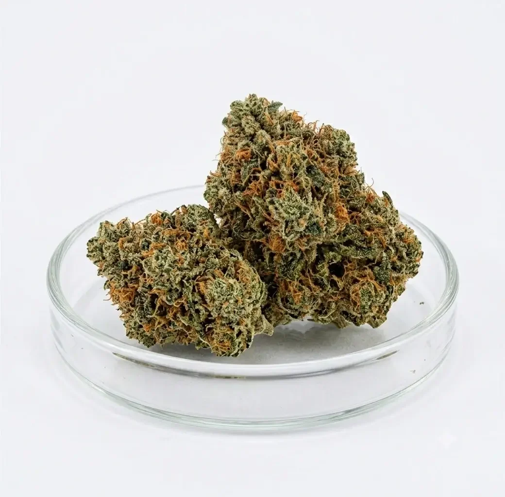 buds over plate