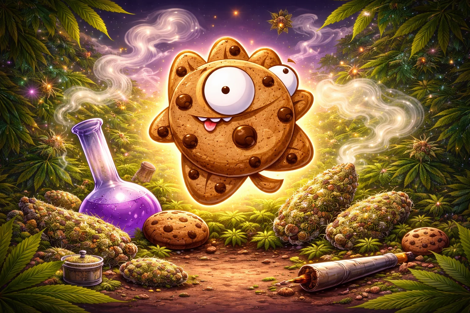 Cookies Weed Club Barcelona members lounge atmosphere