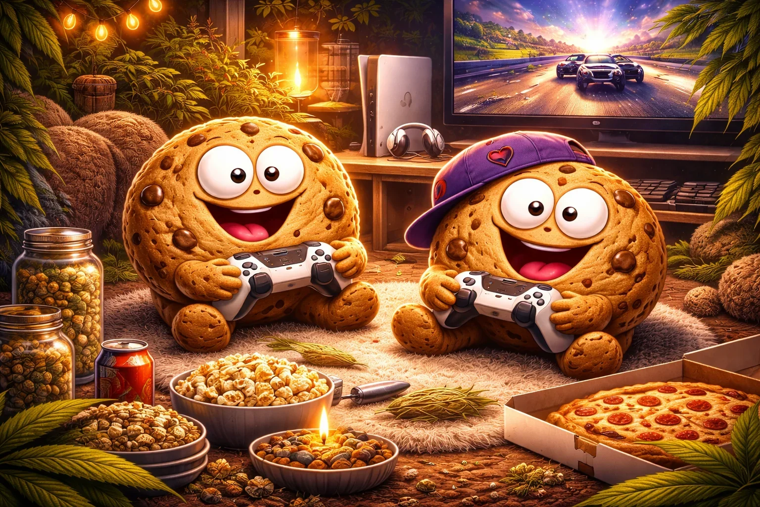 Cookies Weed Club Barcelona social club interior