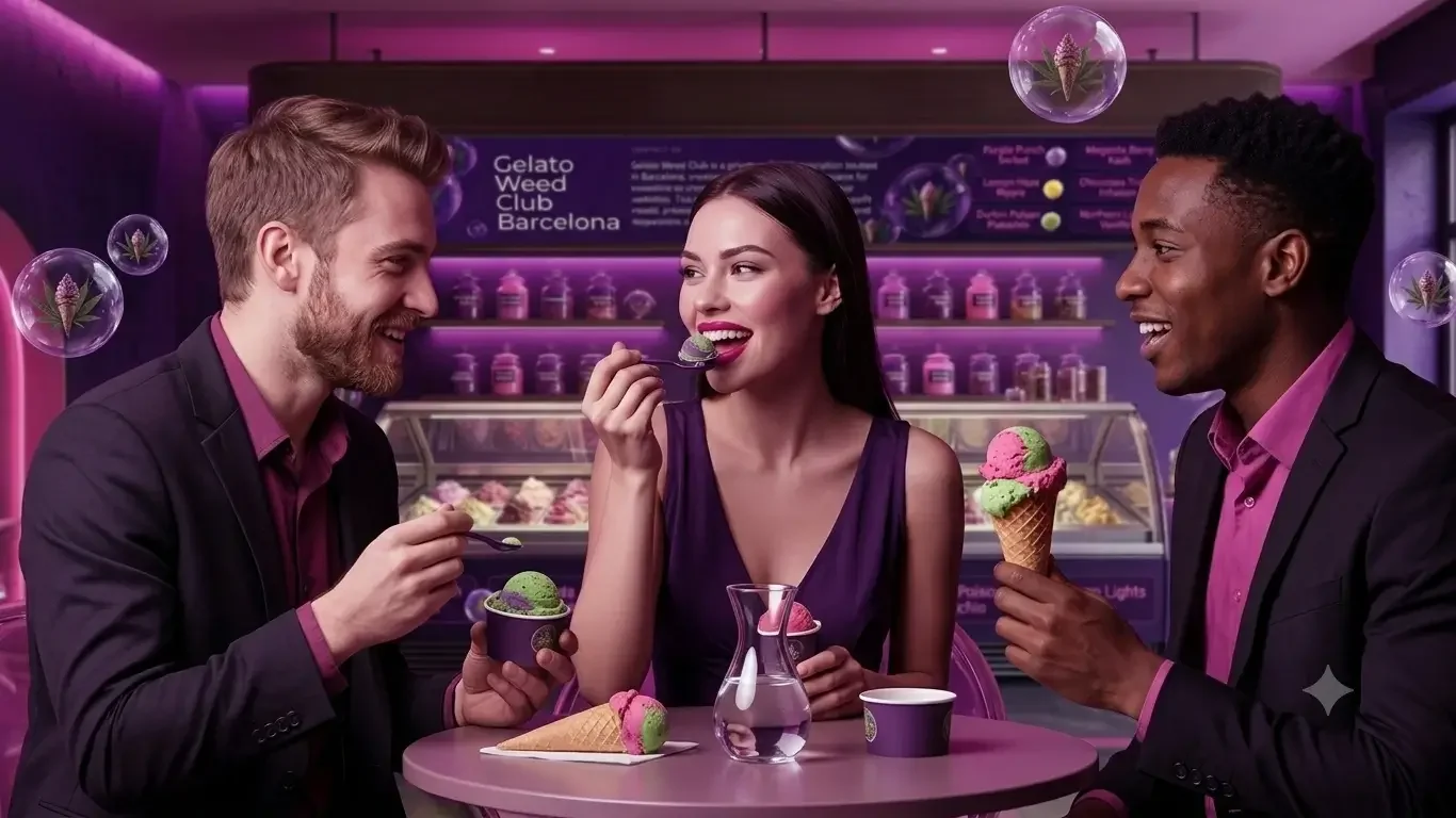 guys eating gelato