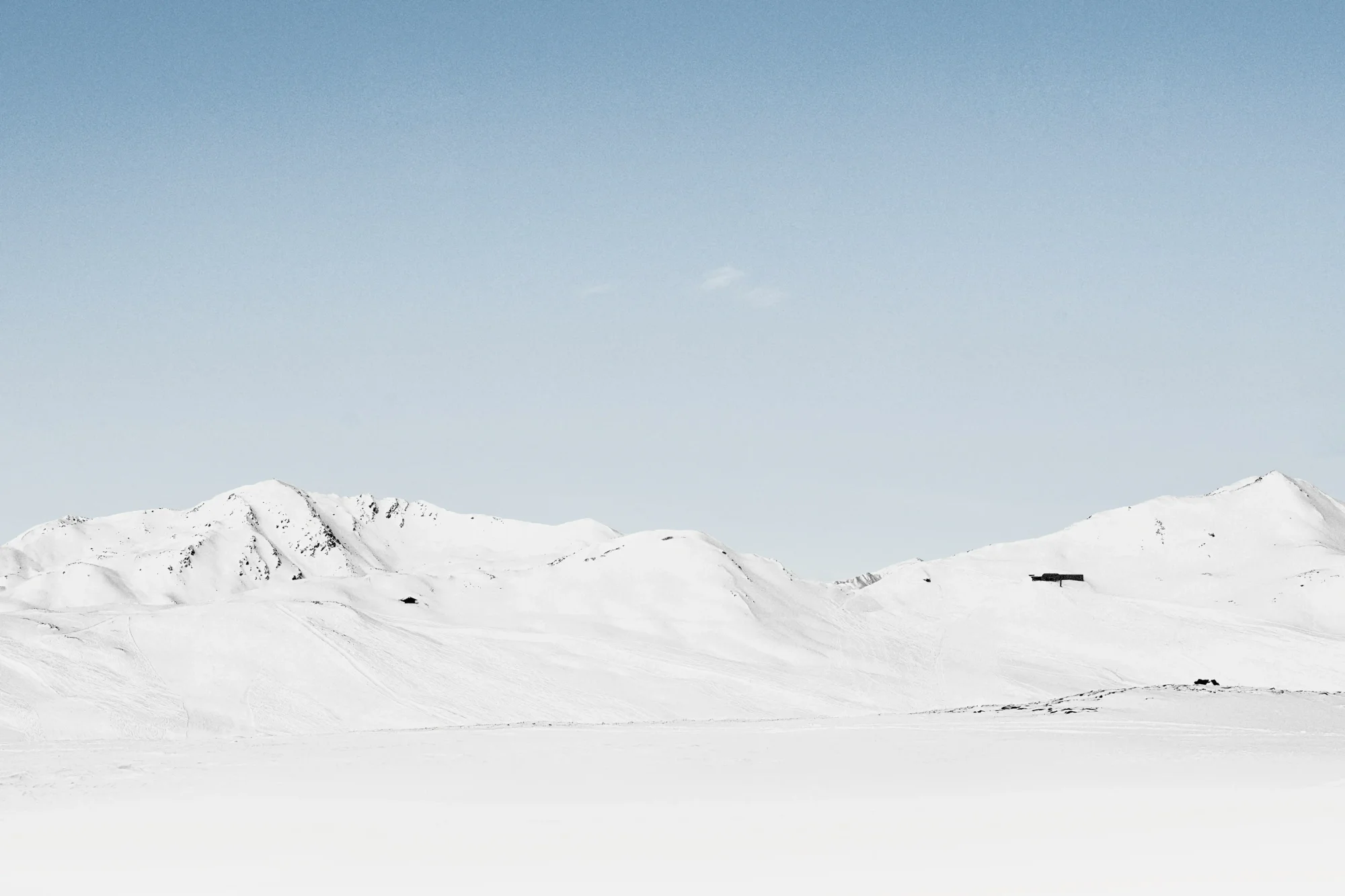 snow mountains