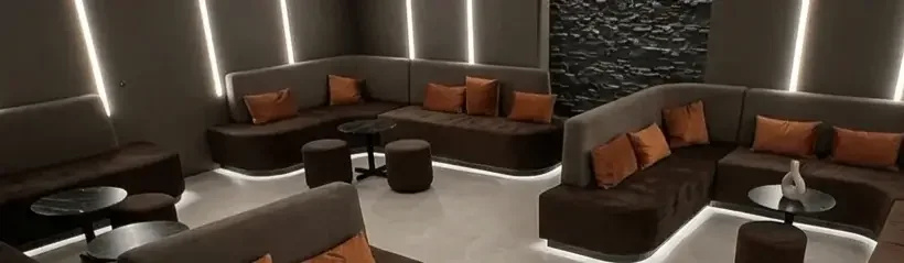 sofas room front view